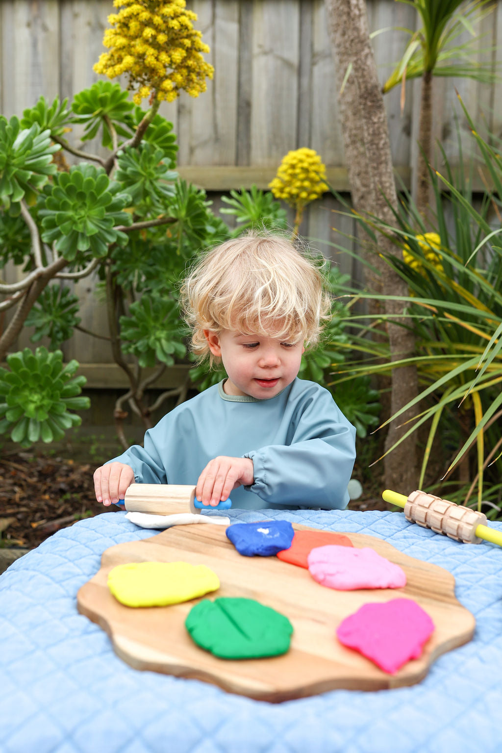 Blueberry Ice | Smock Bib