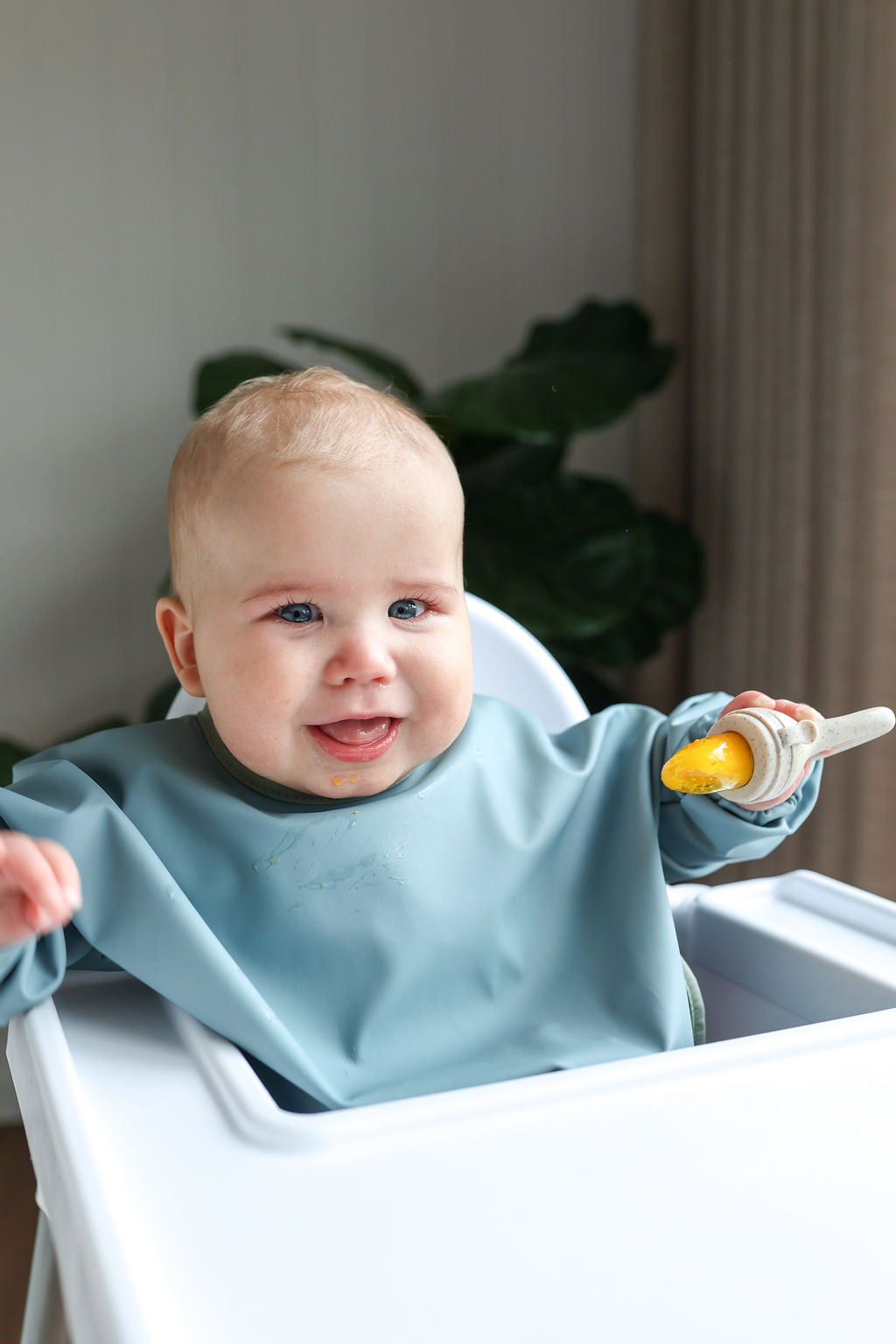 Blueberry Ice | Smock Bib