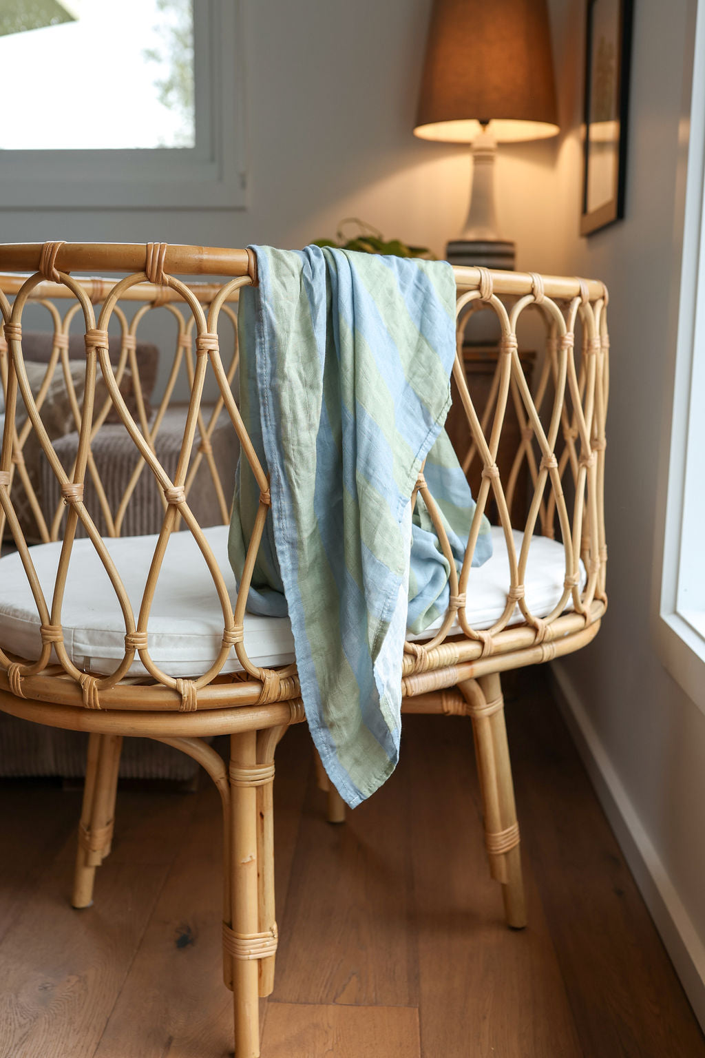 Ocean Tide Stripe | Swaddle