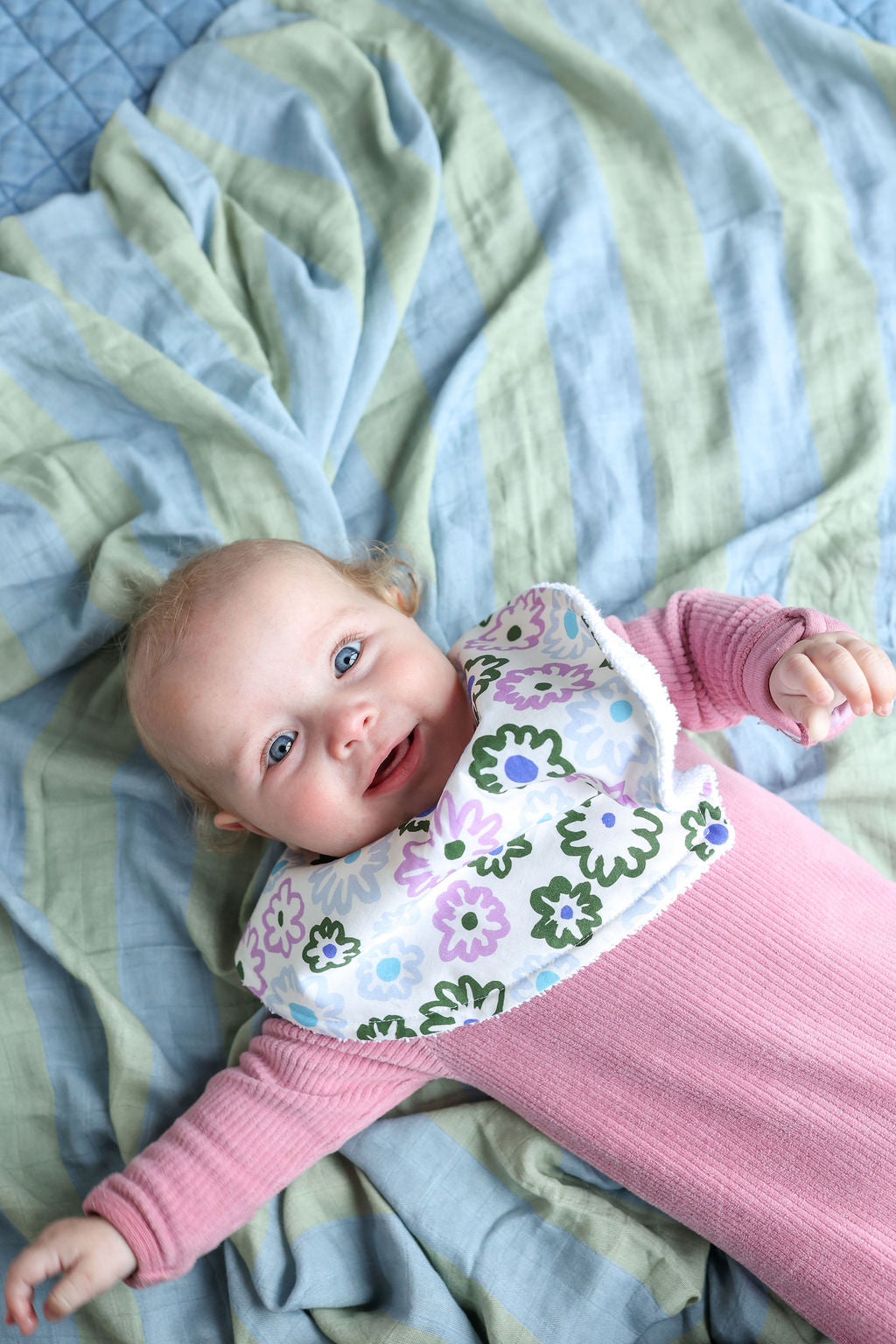 Ocean Tide Stripe | Swaddle