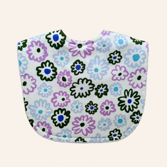Big Flower Heart | Classic Bib