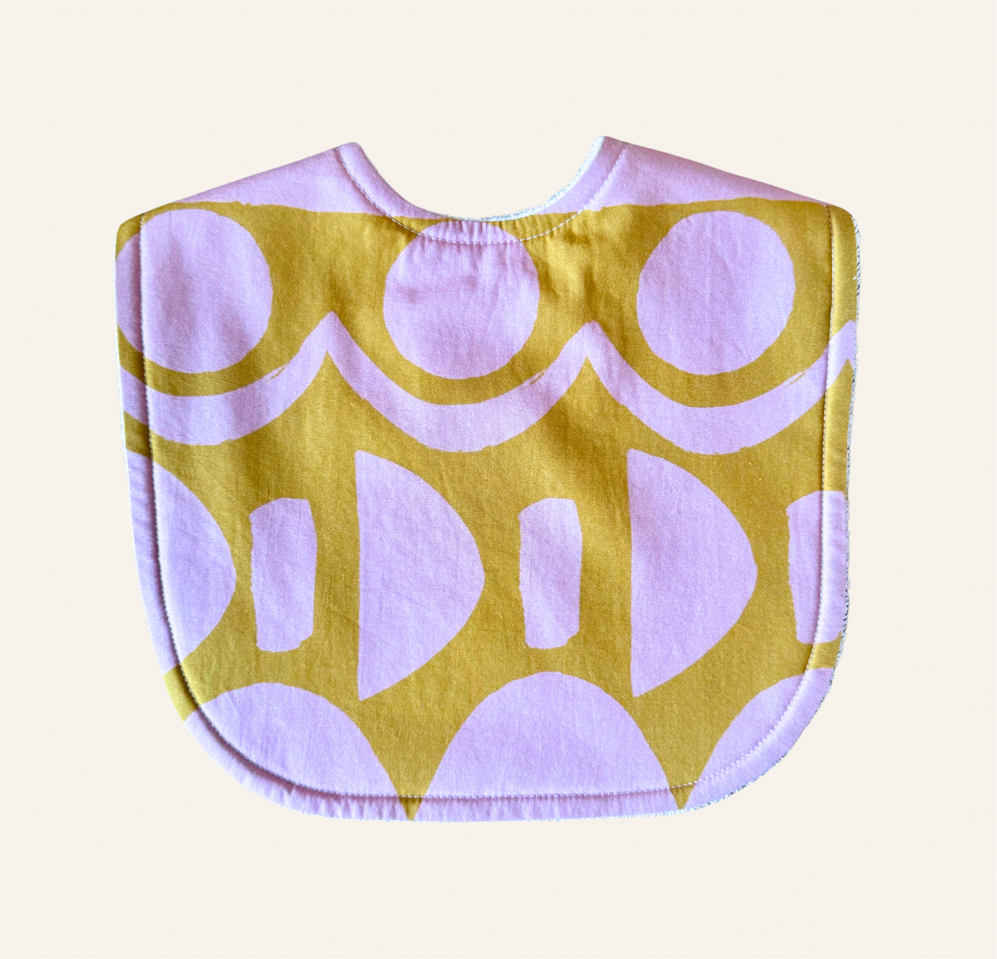 Stampa Mustard & Lilac | Classic Bib