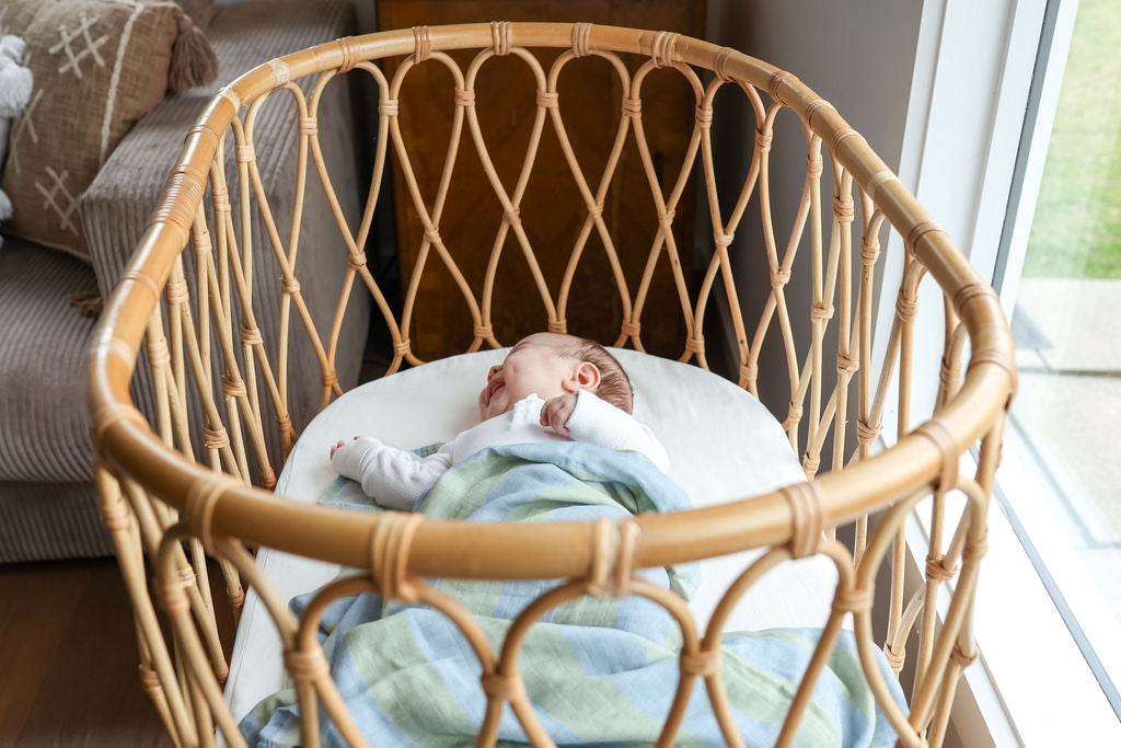Ocean Tide Stripe | Swaddle