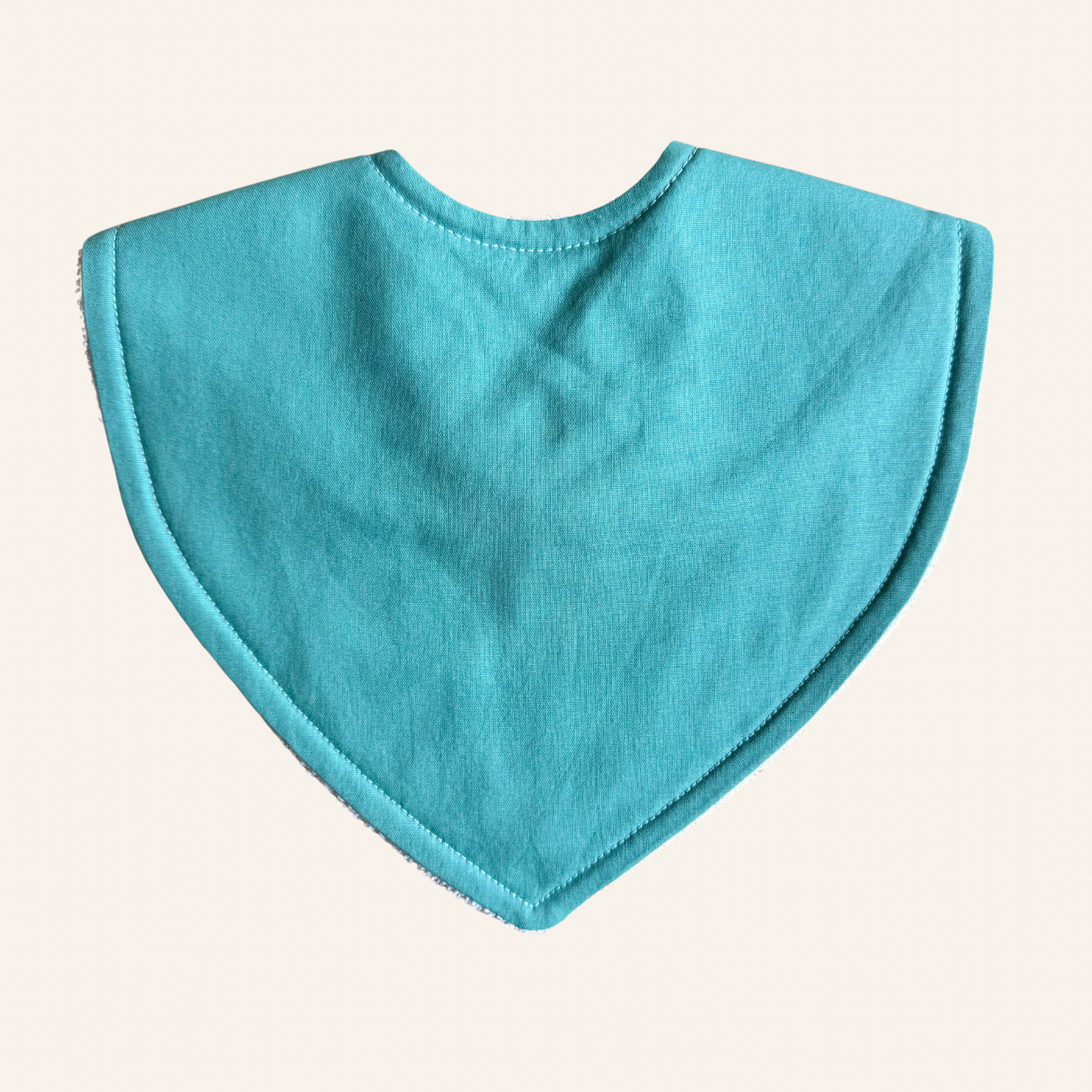 Triangle Bib | BASICS - Aqua Marine Blue