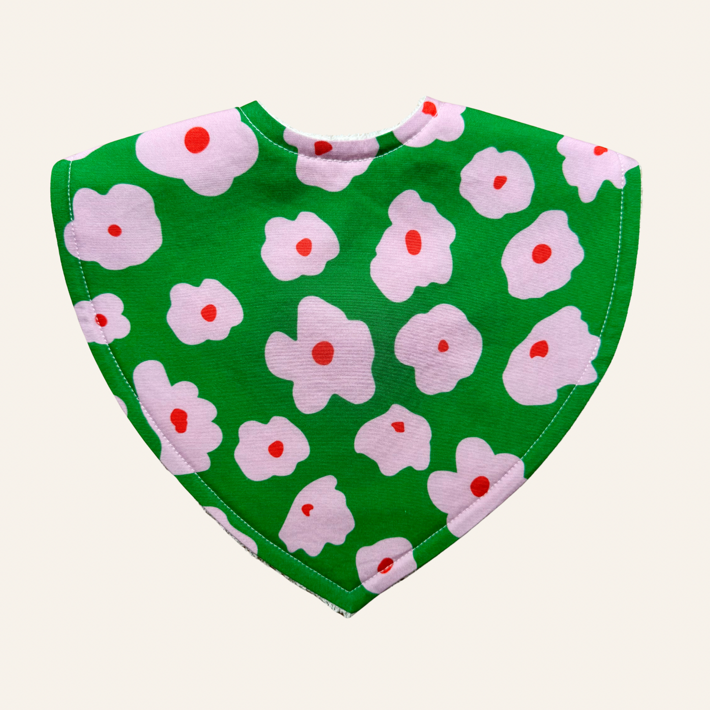 English Garden Peony | Triangle Bib