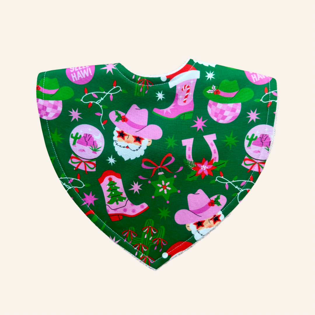 Cowboy Claus | Triangle Bib
