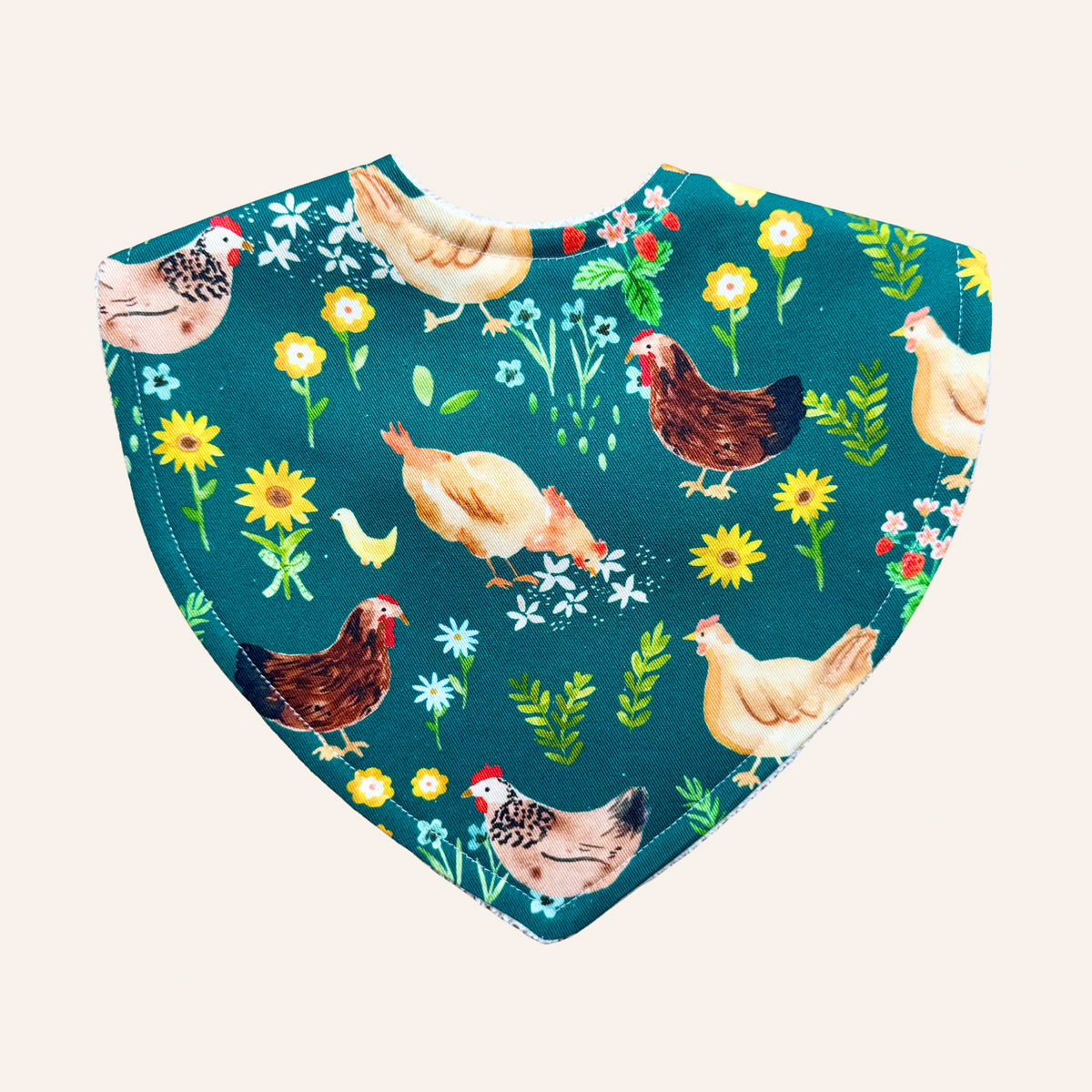 Chirpy Chick Triangle Bib