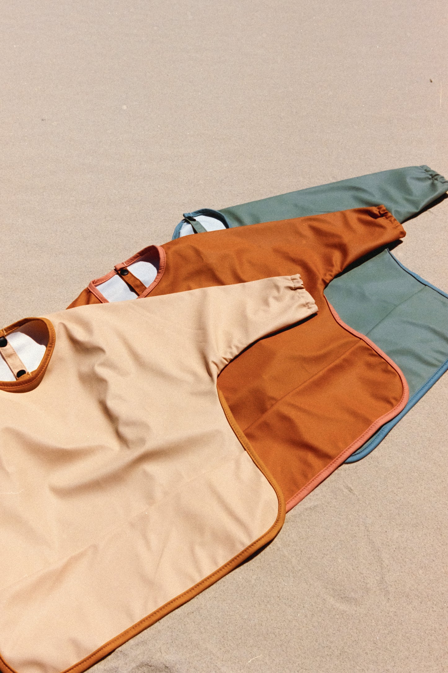 Smock Bib | Gumnut Two-Tone