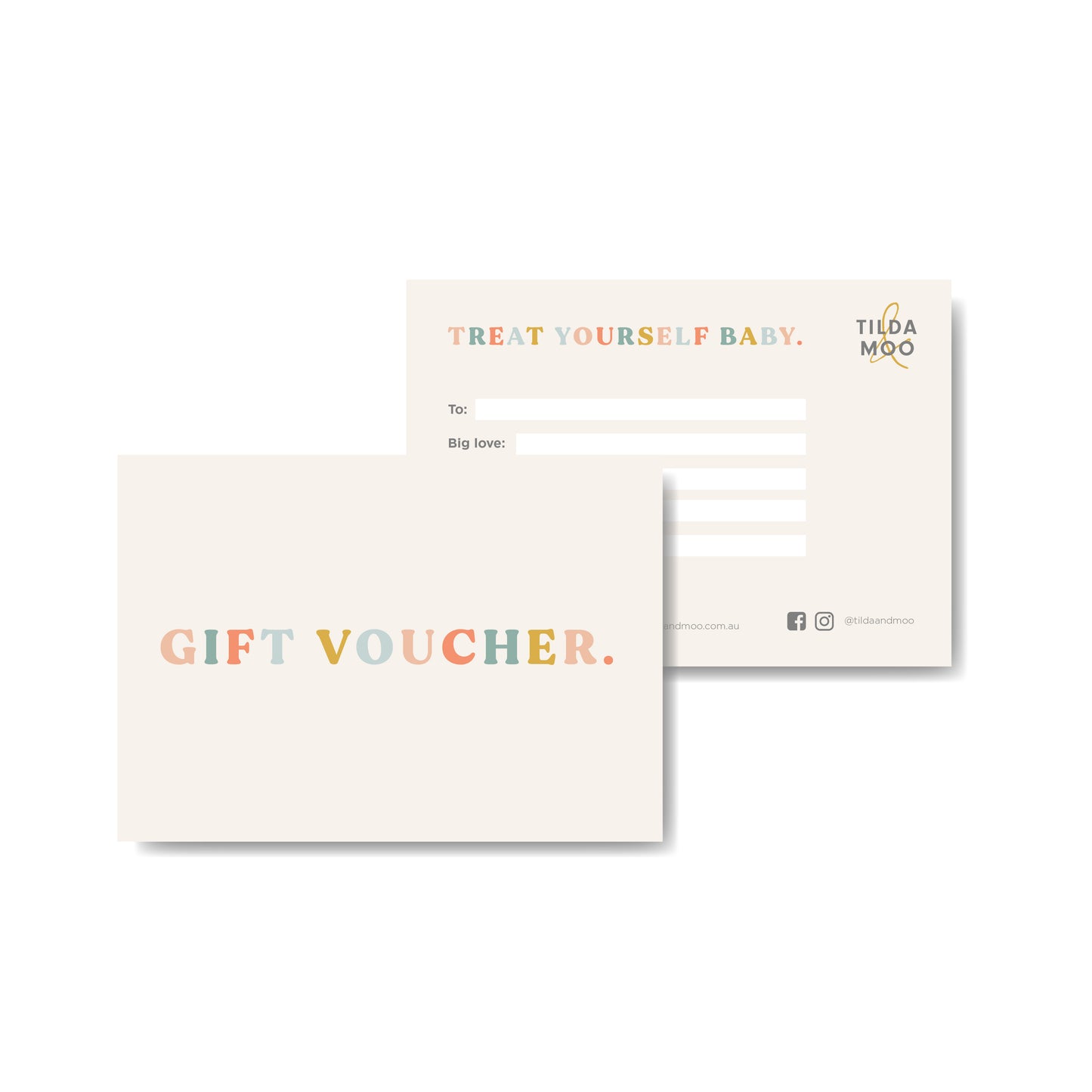 Tilda & Moo Gift Voucher