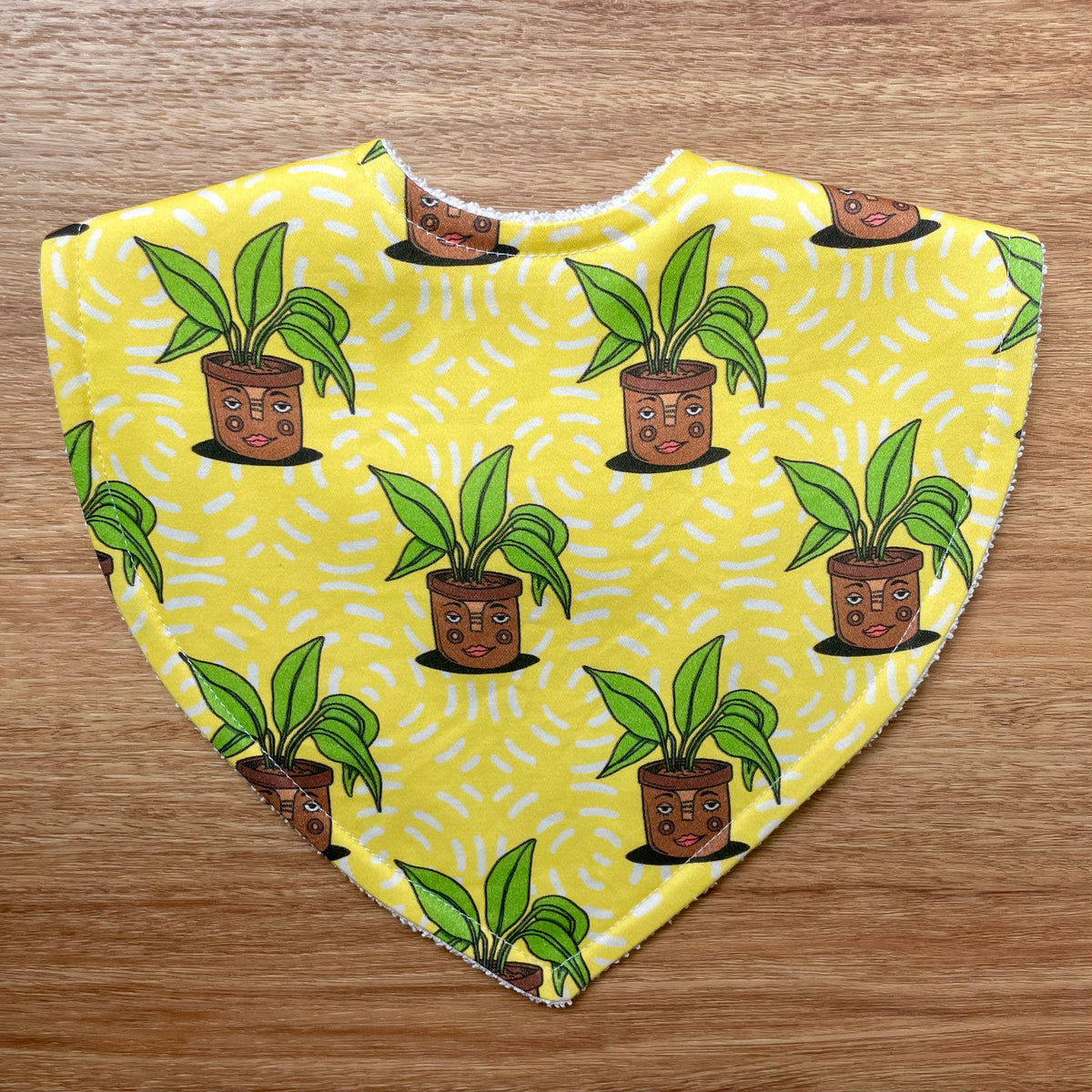 Jacklyn Foster Art Charlie Triangle Bib Tilda Moo jacklyn-foster-art-charlie-triangle-bib-tilda-moo