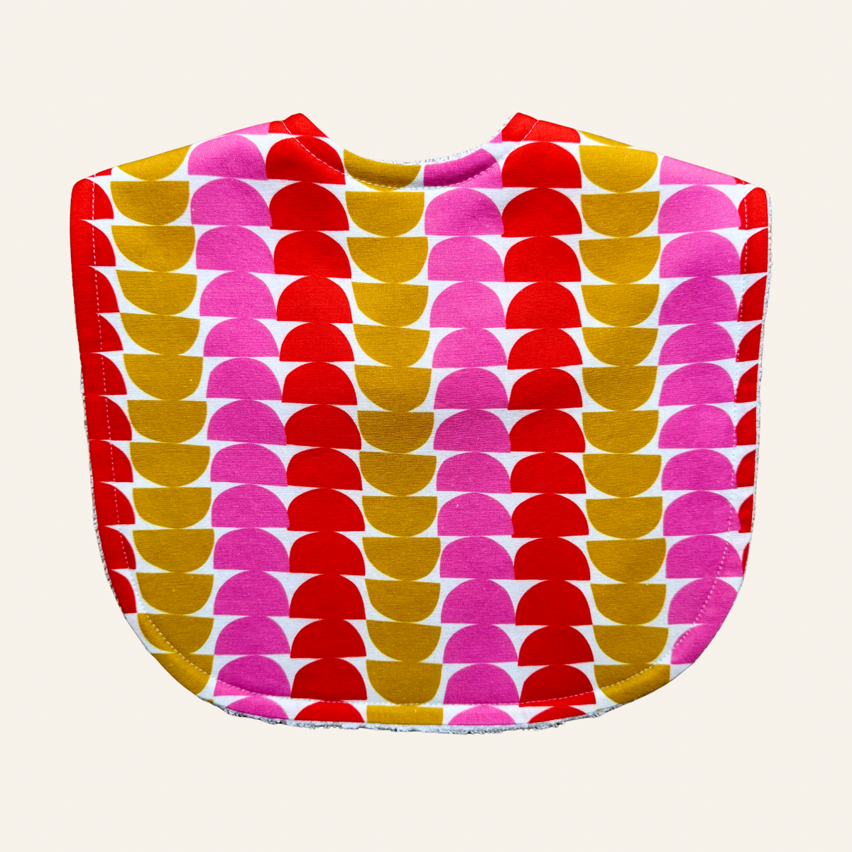 Flower Market Half Moon Yellow Classic Bib