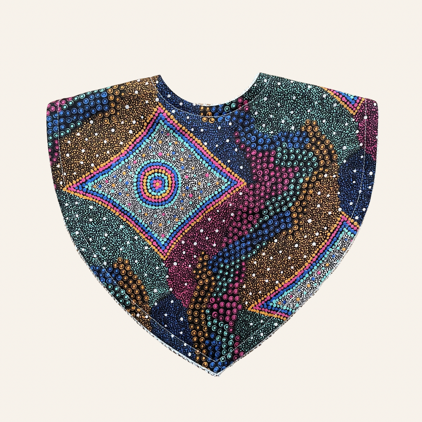 Warlukurlangu Rush Seed Dreaming | Triangle Bib