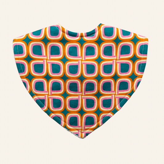 Petal Power Geometric Blooms | Triangle Bib