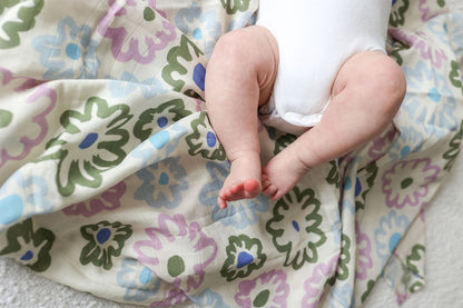 Big Flower Heart | Swaddle