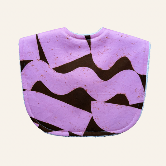 End of the Rainbow Brown & Pink By Molly Molly | Classic Bib