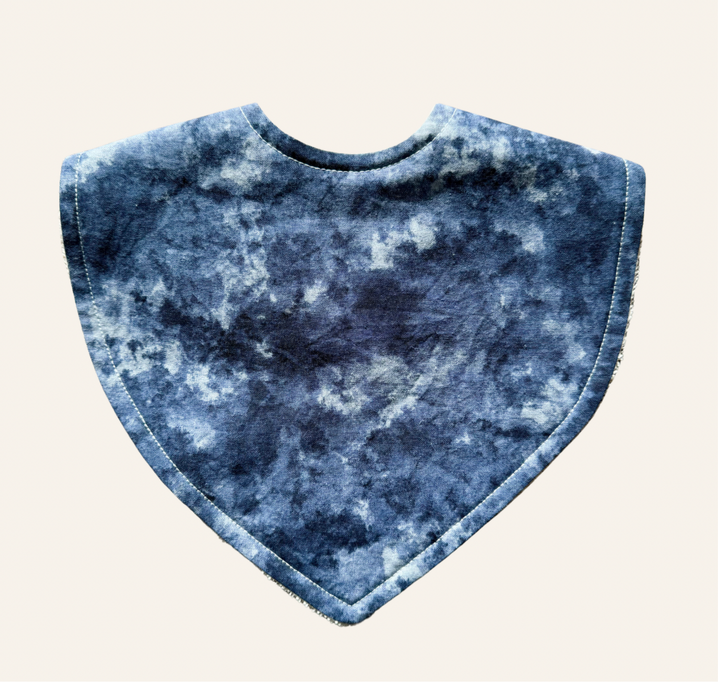 Marble Navy | Triangle Bib