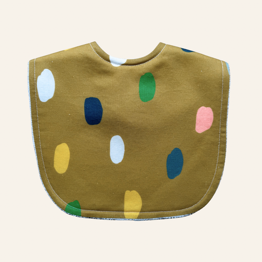 Summer Spot Mustard | Classic Bib