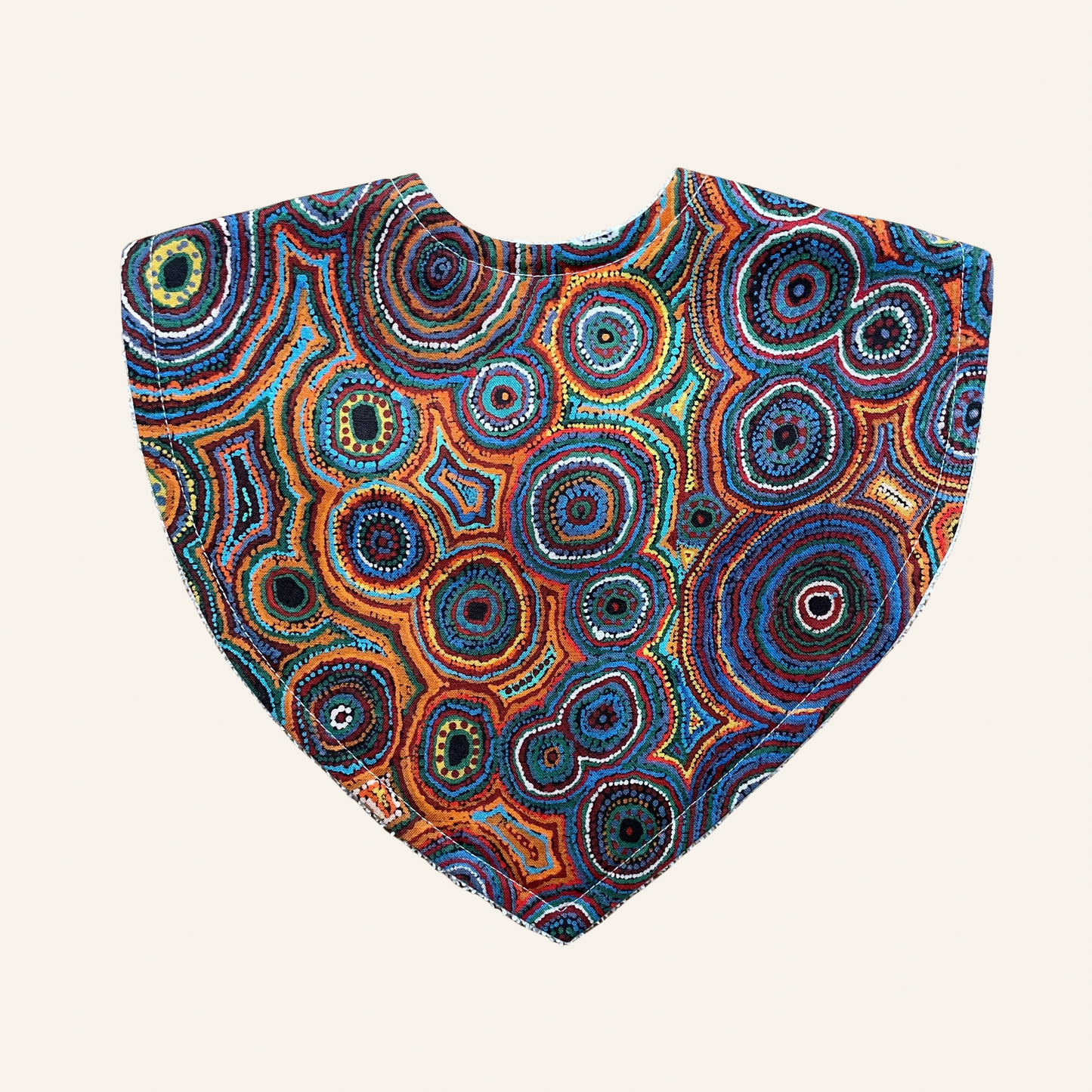 Warlukurlangu Ngapa Jukurrpa (Water Dreaming) Ada Nangala Dixon | Triangle Bib