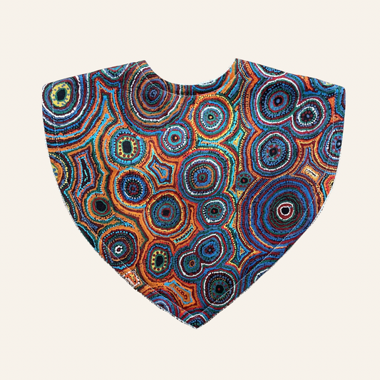 Warlukurlangu Ngapa Jukurrpa (Water Dreaming) Ada Nangala Dixon | Triangle Bib