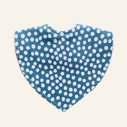 Dot Duck Egg Triangle Bib