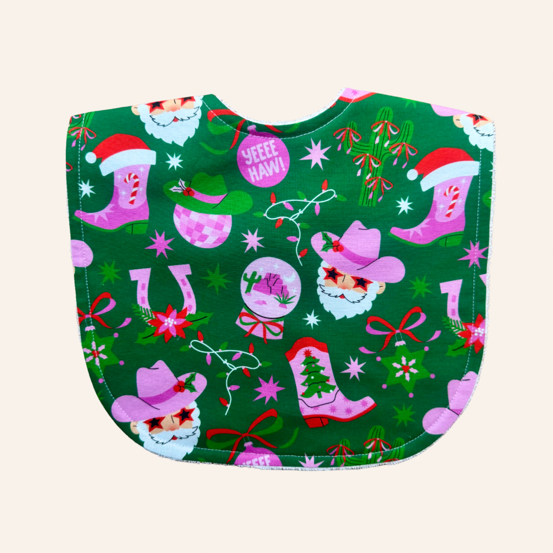 Cowboy Claus | Classic Bib