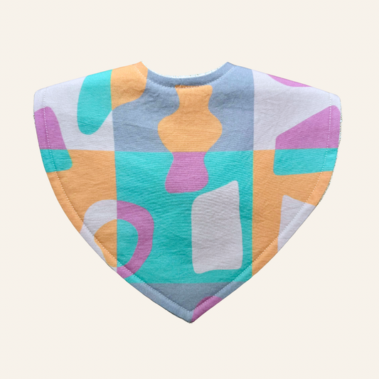 Abstract Mosaic | Triangle Bib