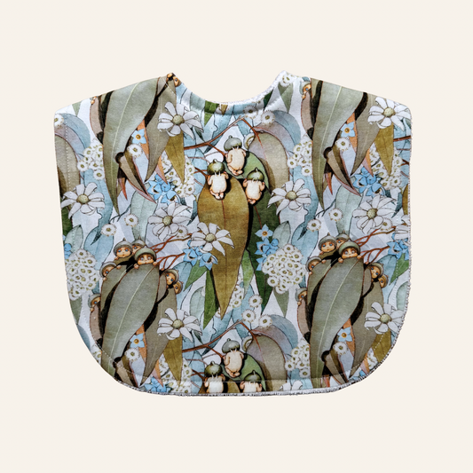 May Gibbs Gumnut Natural | Classic Bib