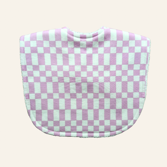 Neo Checker Lavender | Classic Bib