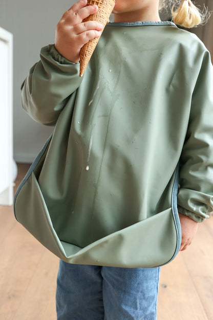 Pistachio Cream | Smock Bib