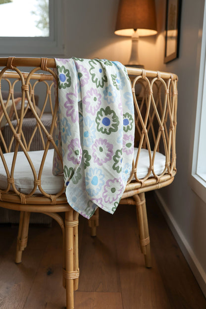 Big Flower Heart | Swaddle