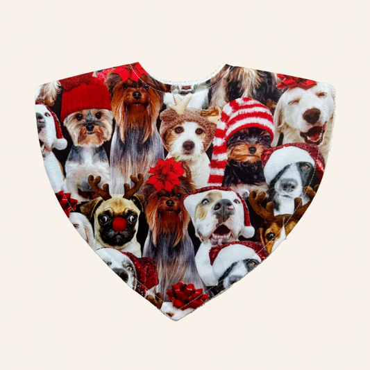 Merry Woofmas | Triangle Bib
