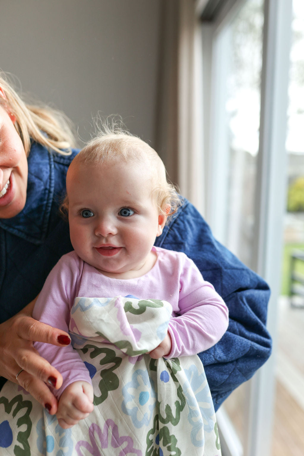 Big Flower Heart | Swaddle