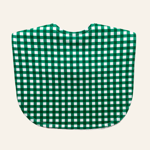 Xmas Mini Gingham Forest | Classic Bib