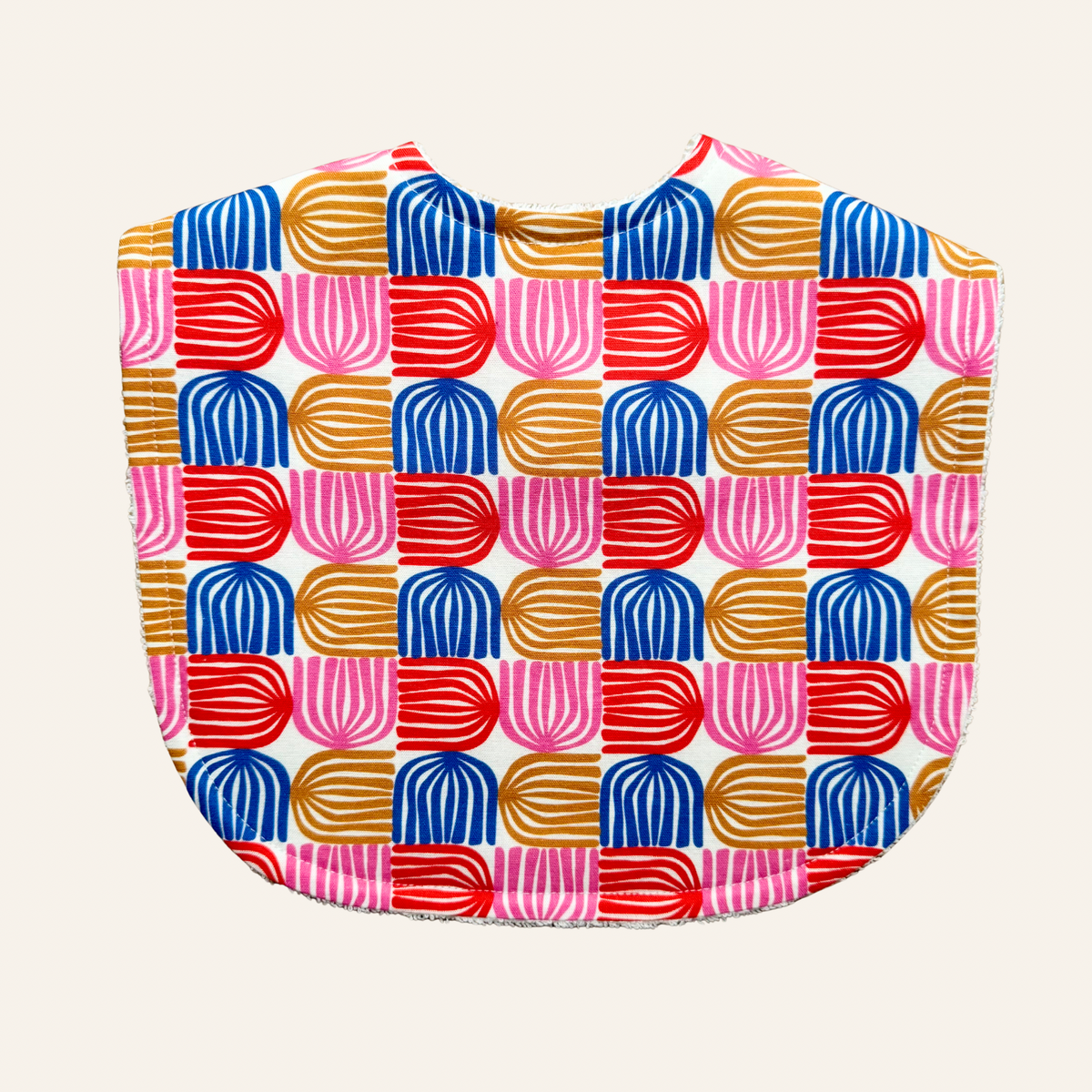 Flower Market Tiles Classic Bib