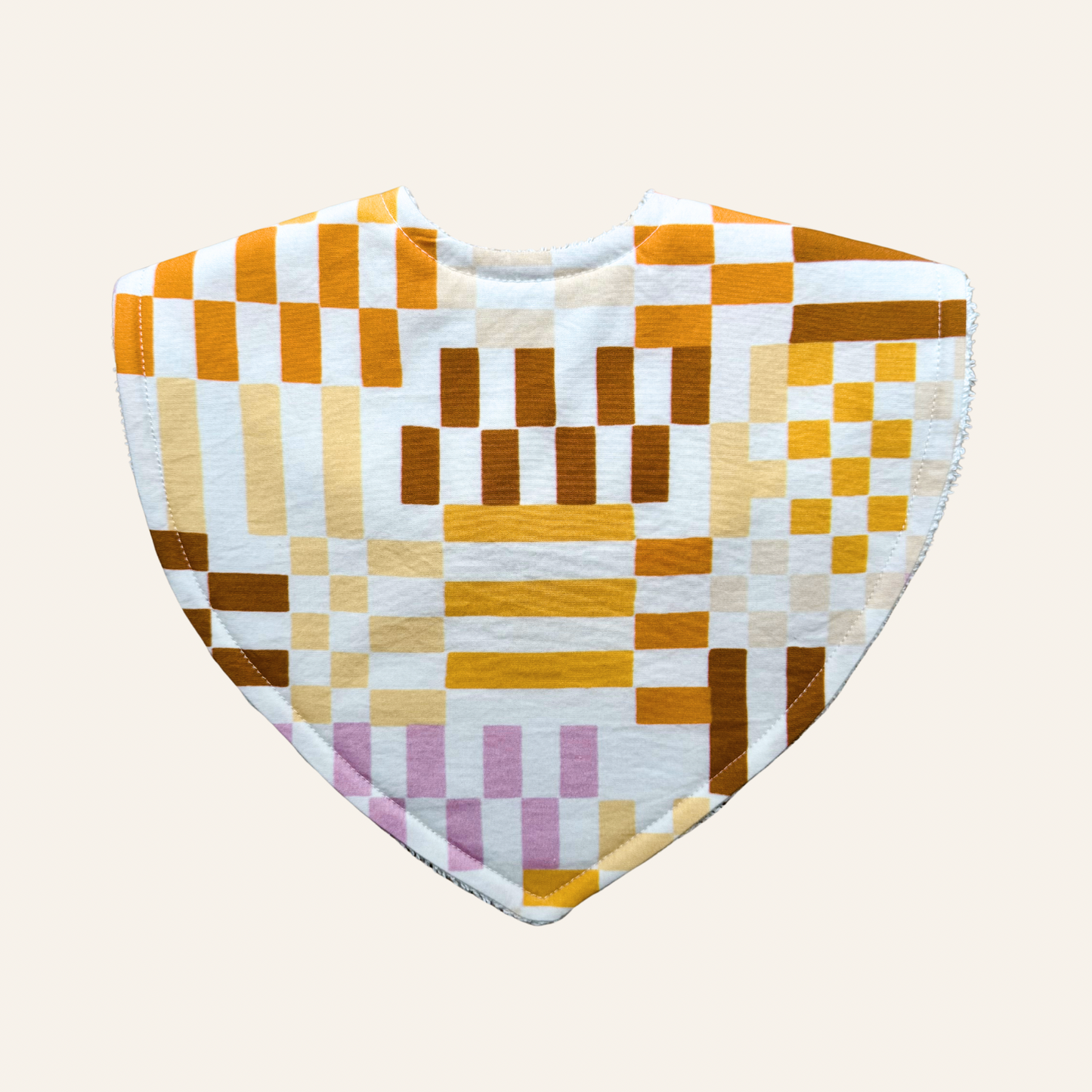 Checkery Checker | Triangle Bib