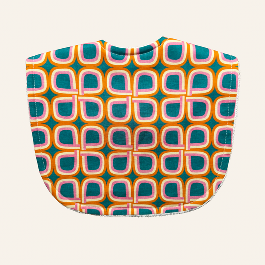 Petal Power Geometric Blooms | Classic Bib