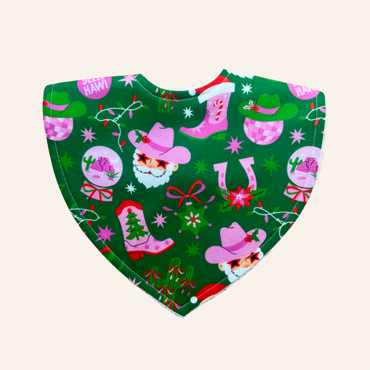 Cowboy Claus | Triangle Bib