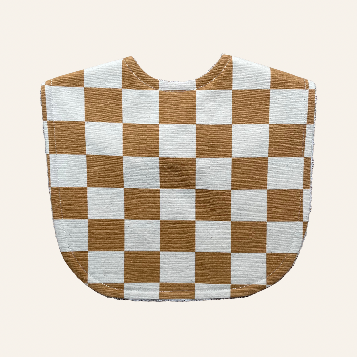 Vintage Check Mustard Seed | Classic Bib