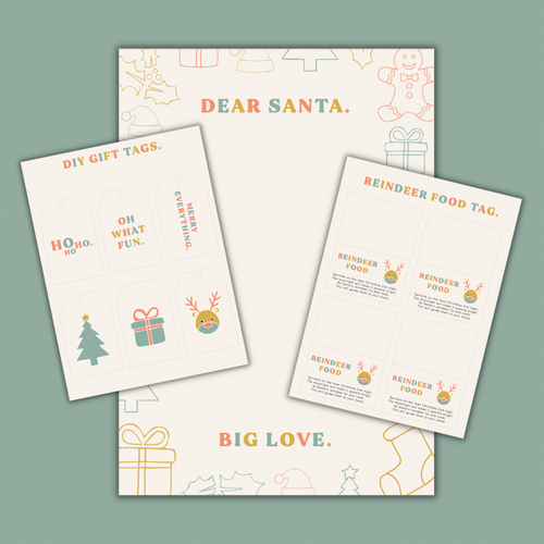 FREE CHRISTMAS PRINTABLES - Merry