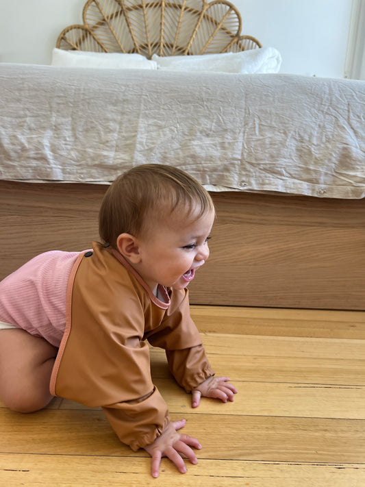 Choc Berry | Smock Bib
