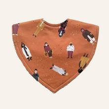 Load image into Gallery viewer, Jennifer Bouron Beautiful Women Camel Triangle Bib