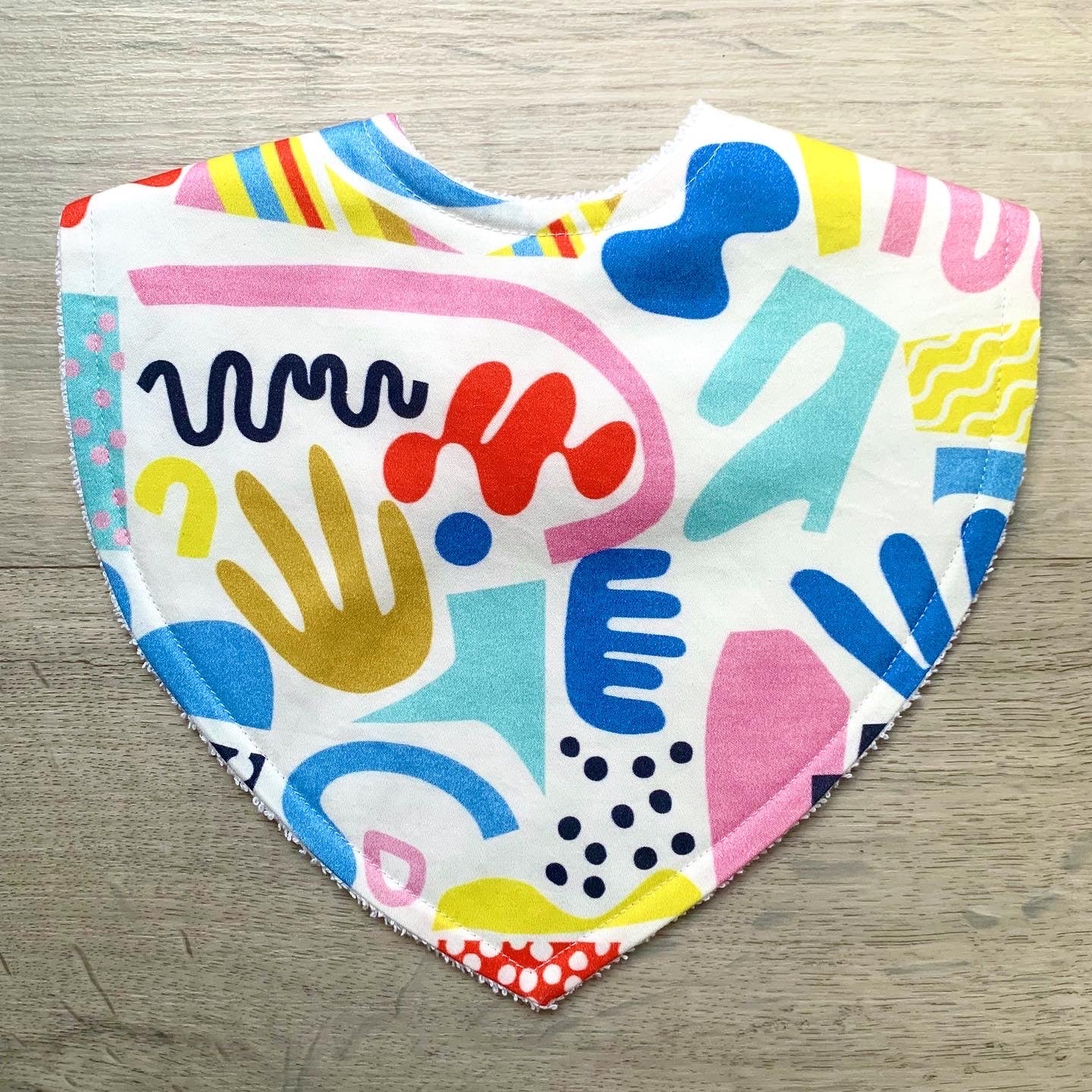 Pop Pip Pow | Triangle Bib