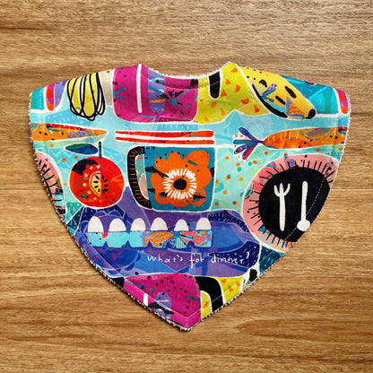 What’s for dinner? By B. Seedeen | Triangle Bib