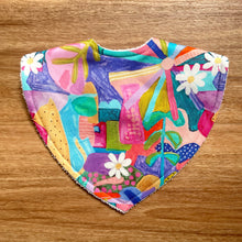 Load image into Gallery viewer, Cheetah&#39;s Garden By Deb McNaughton | Triangle Bib