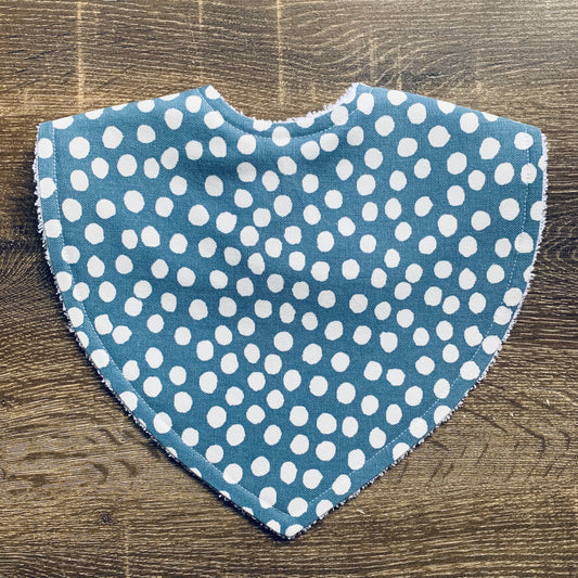 Dot Duck Egg Triangle Bib