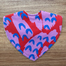Load image into Gallery viewer, Katie Kortman Party Flock Pink Triangle Bib